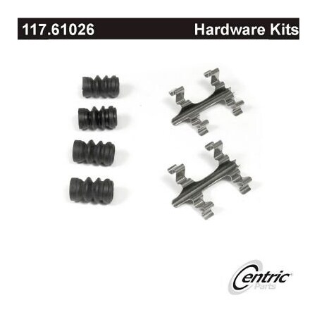 Centric Disc Brake Hardware Kit, Parts 117.61026
